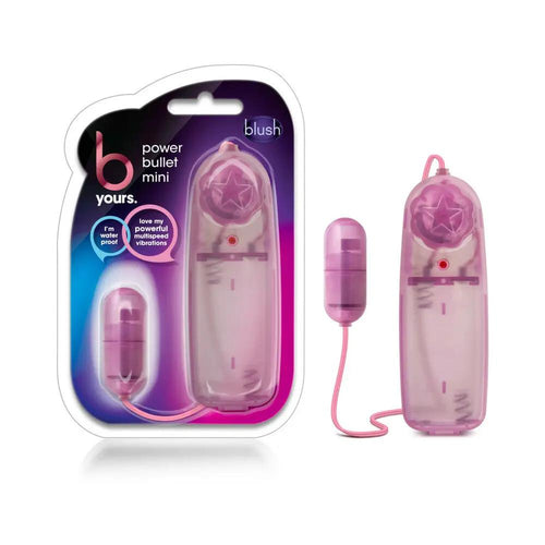 B Yours Power Bullet Mini Remote-Controlled Egg Vibrator Pink by Blush