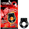 The Macho Stallions Vibrating Cock Ring (Black) by Nasstoys