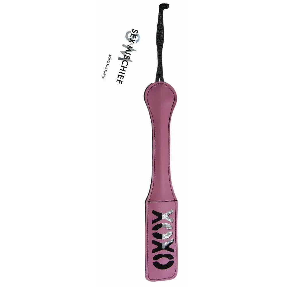 Sportsheets Sex & Mischief 'XOXO' Impression Paddle Pink by Sportsheets