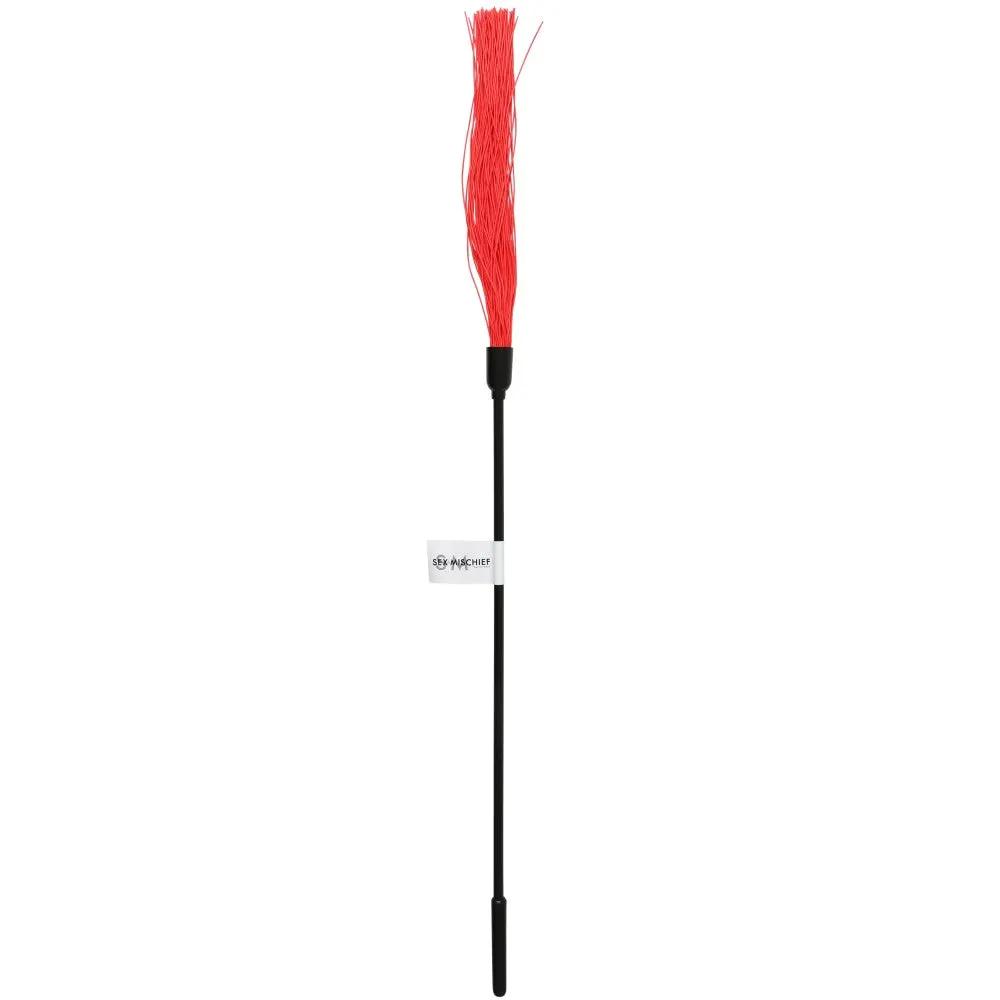 Sportsheets Sex & Mischief Rubber Tickler Red by Sportsheets