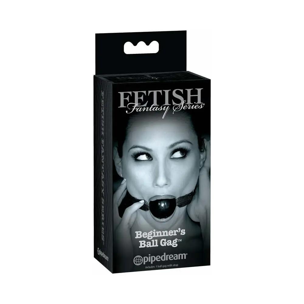 Fetish Fantasy Series Limited Edition Beginner's Ball Gag Black by Pipedream