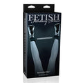 Fetish Fantasy Series Limited Edition Adjustable Spreader Bar Black/Silver by Pipedream