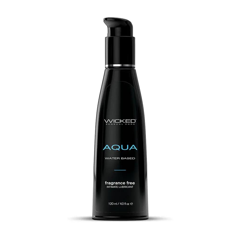 Wicked Aqua Water-Based Lubricant 4 oz. by Wicked