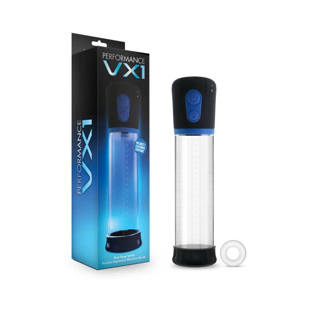 Performance VX1 Male Enhancement Pump System Clear by Blush