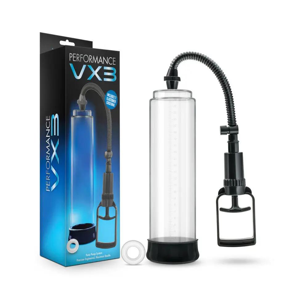 Performance VX3 Male Enhancement Pump System Clear by Blush