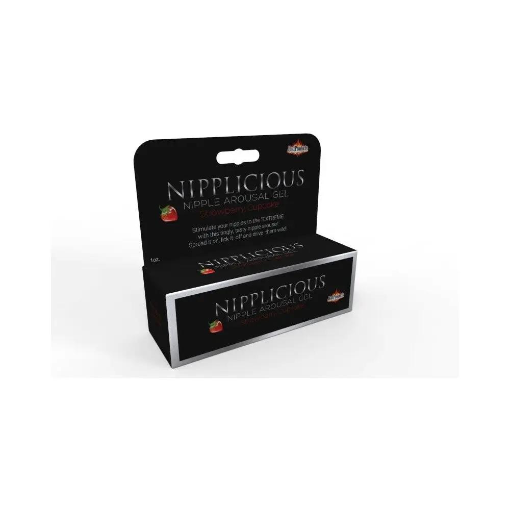 Nipplicious Strawberry 1oz Tube by Hott Products