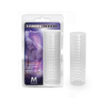 M for Men Stroke Sleeve Reversible Stroker Clear by Blush
