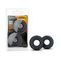Stay Hard Donut Rings Oversized Cockring 2-Pack Black by Blush
