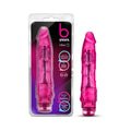 B Yours Vibe 1 Realistic 9 in. Vibrating Dildo Pink by Blush