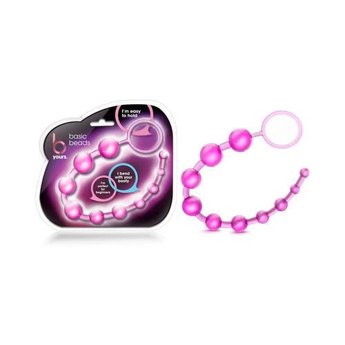 B Yours Basic Beads 12.75 in. Pink by Blush