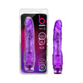 B Yours Vibe 2 Realistic 9 in. Vibrating Dildo Purple by Blush