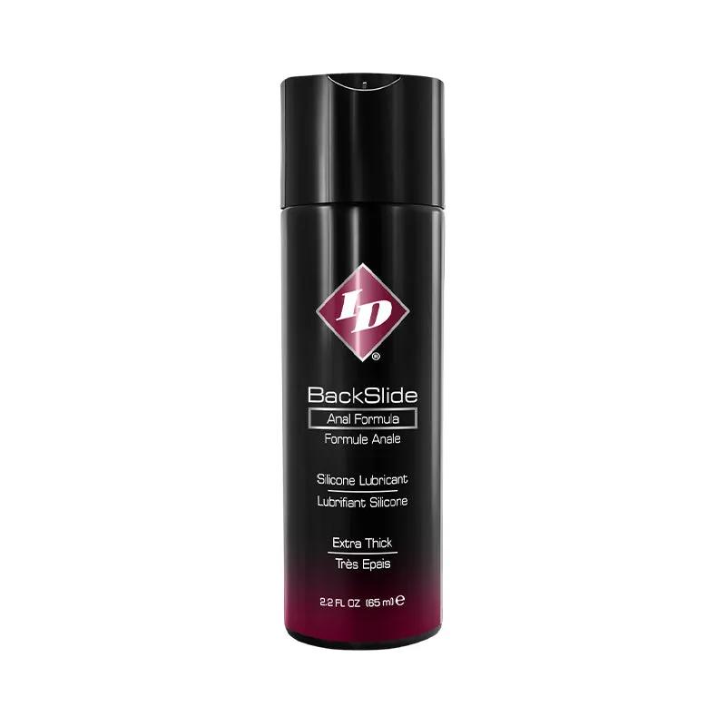 ID BackSlide Silicone Anal Lubricant 2.2oz Flip Cap Bottle by ID Lubricants