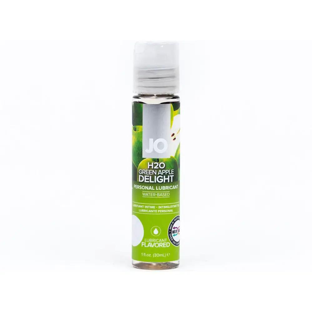 JO H2O Green Apple Delight Flavored Water-Based Lubricant 1 oz. by System JO
