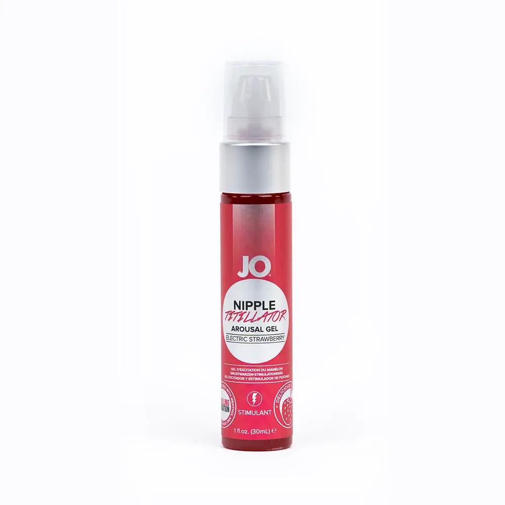 JO Nipple Titillator Arousal Gel Strawberry 1 oz. by System JO