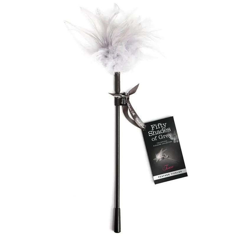 Fifty Shades of Grey Tease Feather Tickler Gray by Fifty Shades of Grey