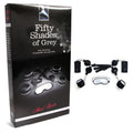 Fifty Shades of Grey Hard Limits 4-Piece Restraint Kit Black/Silver by Fifty Shades of Grey