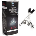 Fifty Shades of Grey The Pinch Adjustable Nipple Clamps by Fifty Shades of Grey