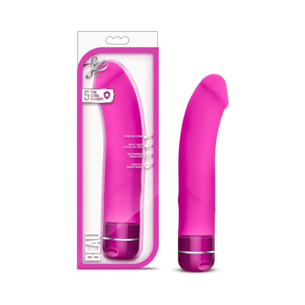 Luxe Beau Silicone G-Spot Vibrator Pink by Blush