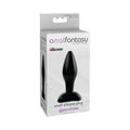 Anal Fantasy Collection Small Silicone Plug Black by Pipedream