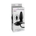 Anal Fantasy Collection Inflatable Silicone Plug Black by Pipedream