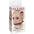 Fetish Fantasy Series Adjustable Beginner's Open Mouth Gag Black by Pipedream