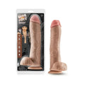 Hung Rider Hammer Realistic 11.5 in. Dildo with Balls Beige by Blush