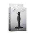 Platinum Premium Silicone - The Minis - Smooth - Medium Black by Doc Johnson