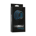 OptiMALE – 3 C-Ring Set – Thin Slate by Doc Johnson