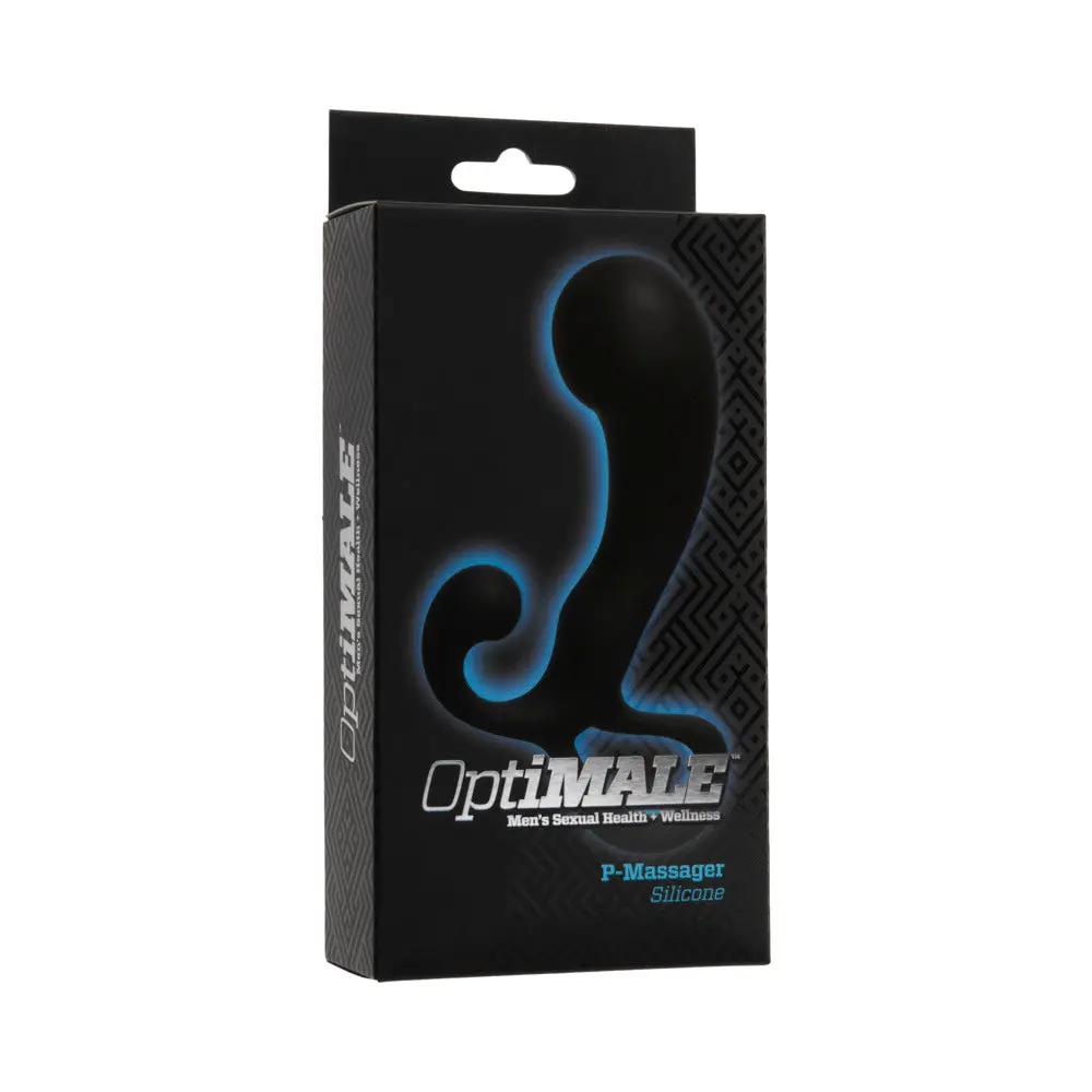 OptiMALE – P-Massager Black by Doc Johnson