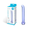 Glas 6.75 in. Purple G-Spot Tickler Glass Dildo by Electric Eel