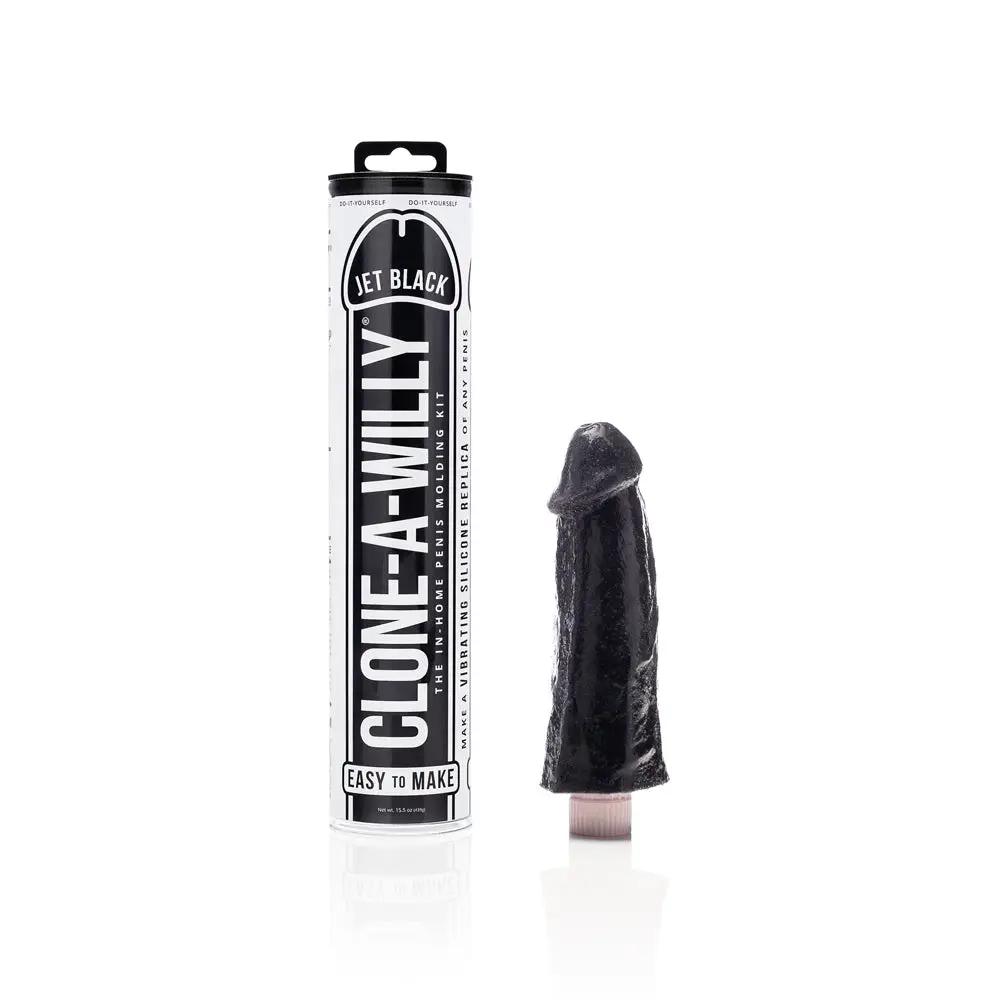Clone-A-Willy DIY Vibrating Dildo Kit Jet Black by Clone-A-Willy