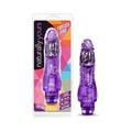 Naturally Yours Fantasy Vibe Realistic 8.5 in. Vibrating Dildo Purple by Blush