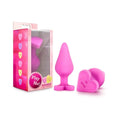 Play with Me Naughty Candy Hearts 'Be Mine' Anal Plug Pink by Blush
