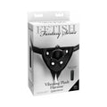 Fetish Fantasy Series Adjustable Vibrating Plush Harness Black by Pipedream