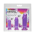 Crystal Jellies – Anal Starter Kit Purple by Doc Johnson