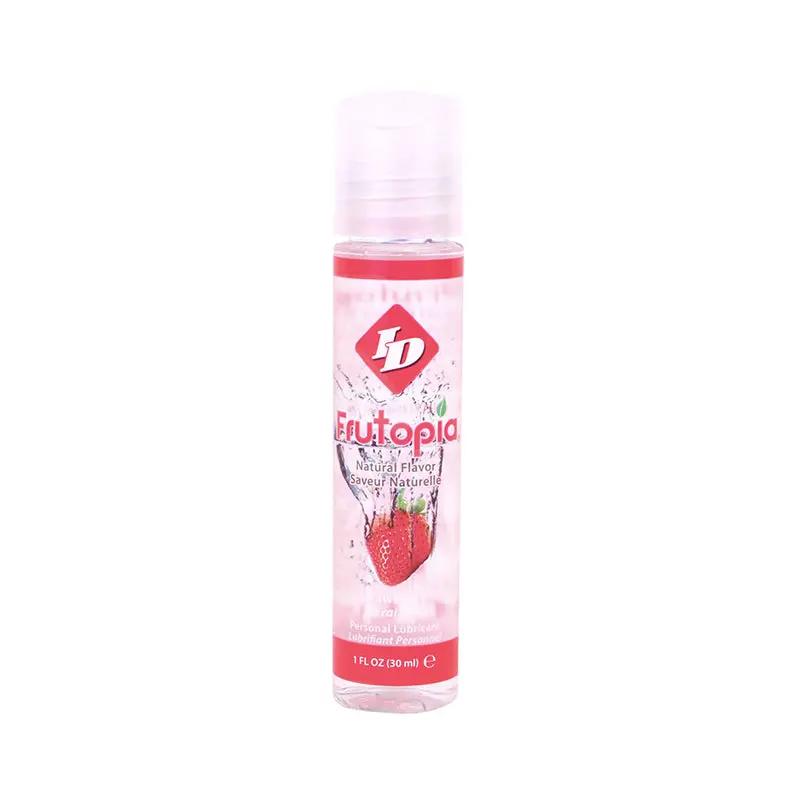 ID Frutopia Strawberry Flavored Lubricant 1 fl oz Pocket Bottle by ID Lubricants
