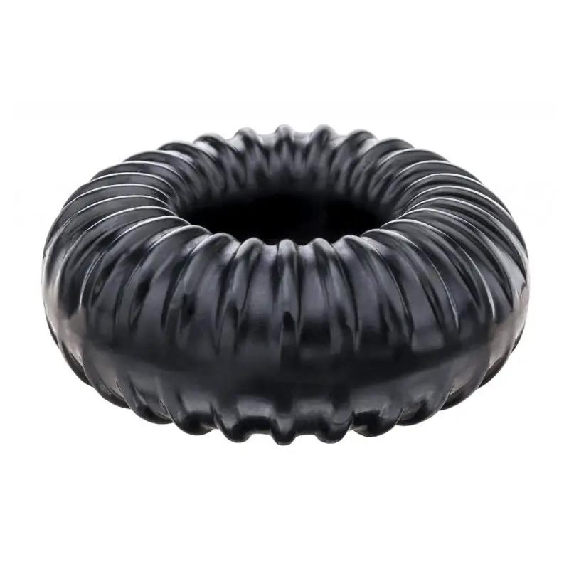 Ribbed Ring - Black by Perfect Fit