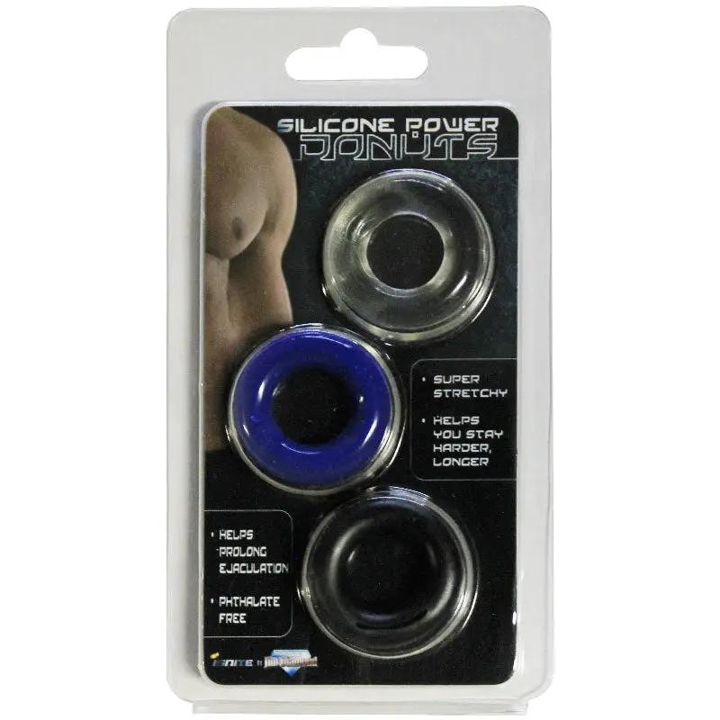 SI Power Stretch Donuts 3pk by Si Novelties