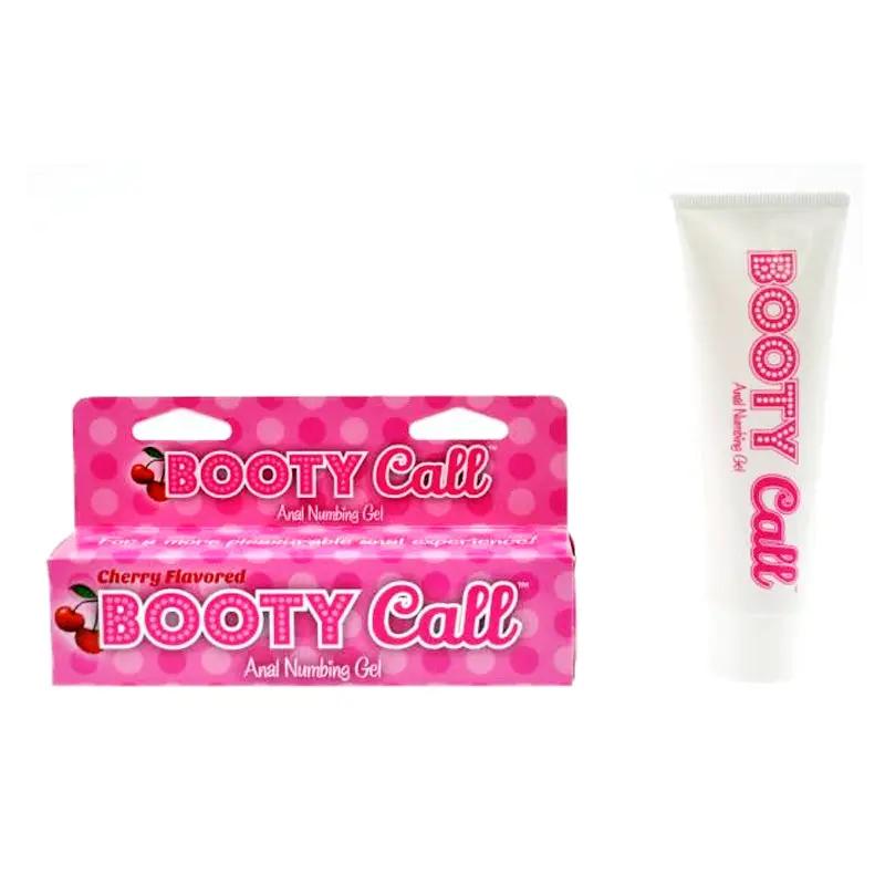 Booty Call Cherry Flavored Anal Numbing Gel 1.5oz. With Benzocaine by Little Genie