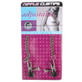 Classic Adjustable Nipple Clamps Rubber Tipped by Spartacus