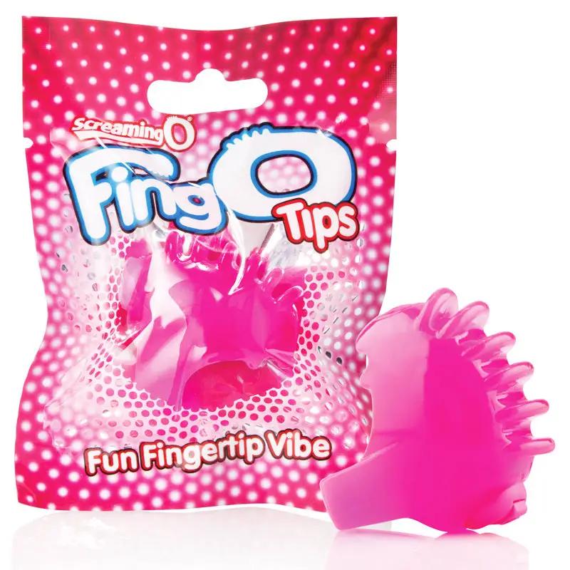 Screaming O FingO Tips Pink by Screaming O