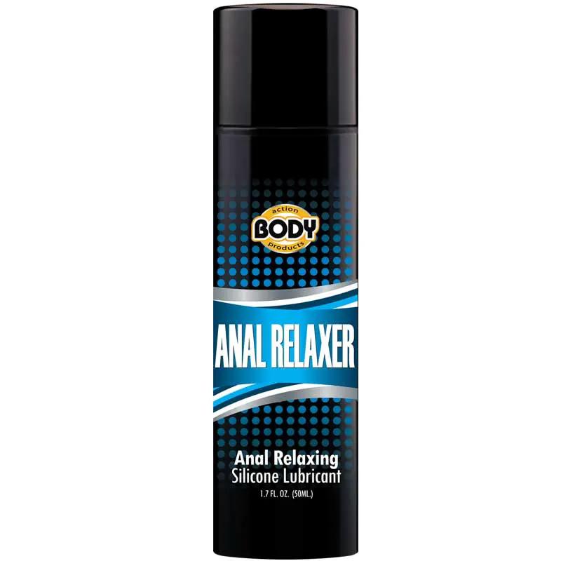 Body Action Anal Relaxer Silicone Lube 1.7oz by Body Action