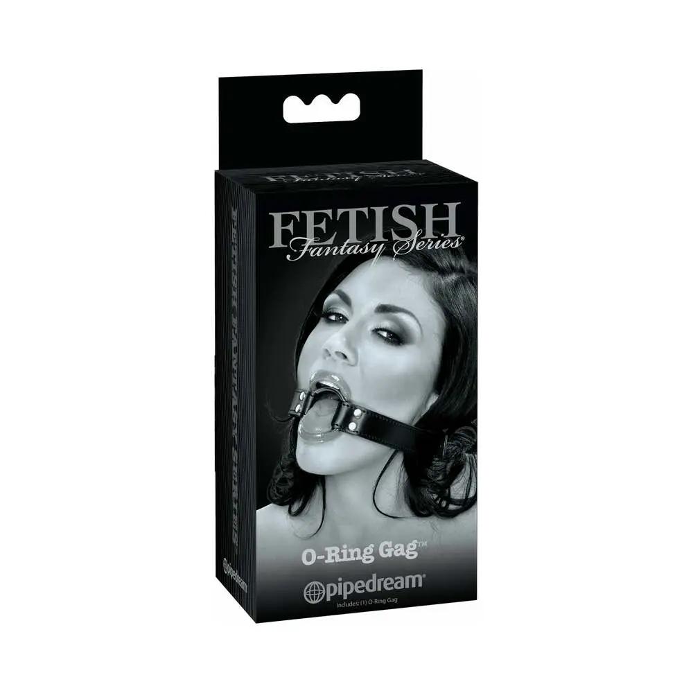 Fetish Fantasy Series Limited Edition Adjustable O-Ring Gag Black by Pipedream