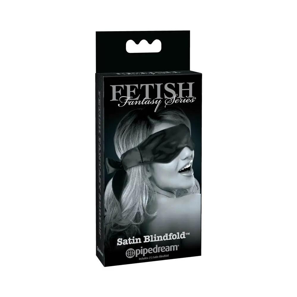 Fetish Fantasy Series Limited Edition Satin Blindfold Black by Pipedream