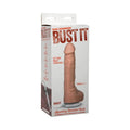 Bust It Squirting Realistic Cock White w/1oz Nut Butter by Doc Johnson