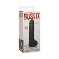 Bust It Squirting Realistic Cock Black w/1oz Nut Butter by Doc Johnson