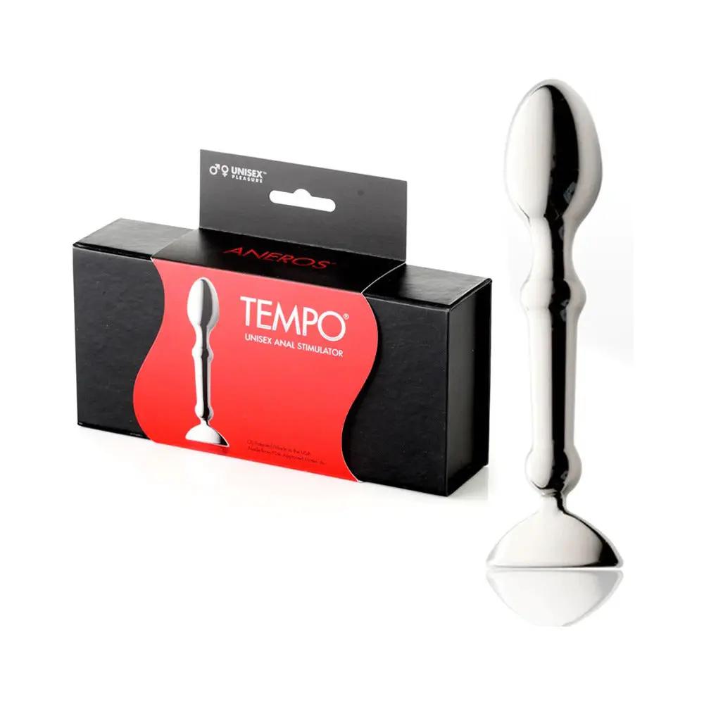 Aneros Tempo Stainless Steel Unisex Anal Stimulator by Aneros