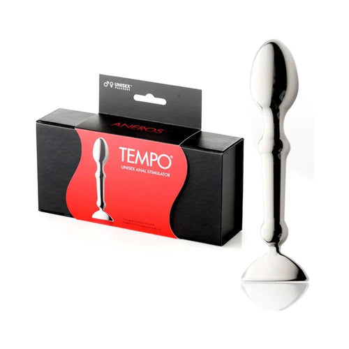 Aneros Tempo Stainless Steel Unisex Anal Stimulator by Aneros