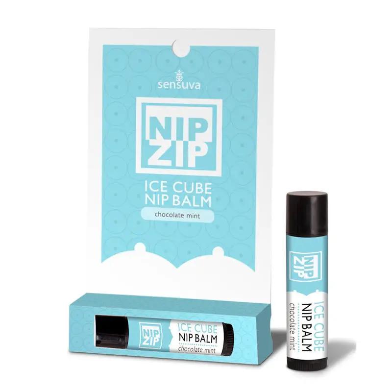 Sensuva Nip Zip Ice Cube Nipple Balm Chocolate Mint by Sensuva
