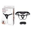 Lux Fetish Patent Leather Strap-On Harness Black by Electric Eel